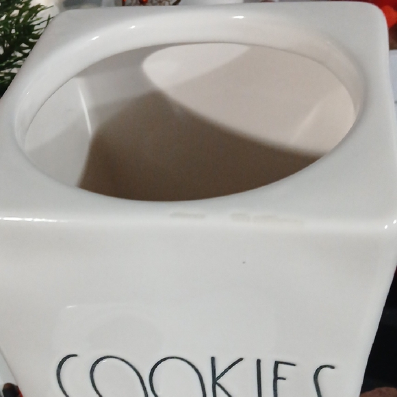 Rae Dunn Large Square "COOKIES" Canister VHTF - Picture 2 of 8